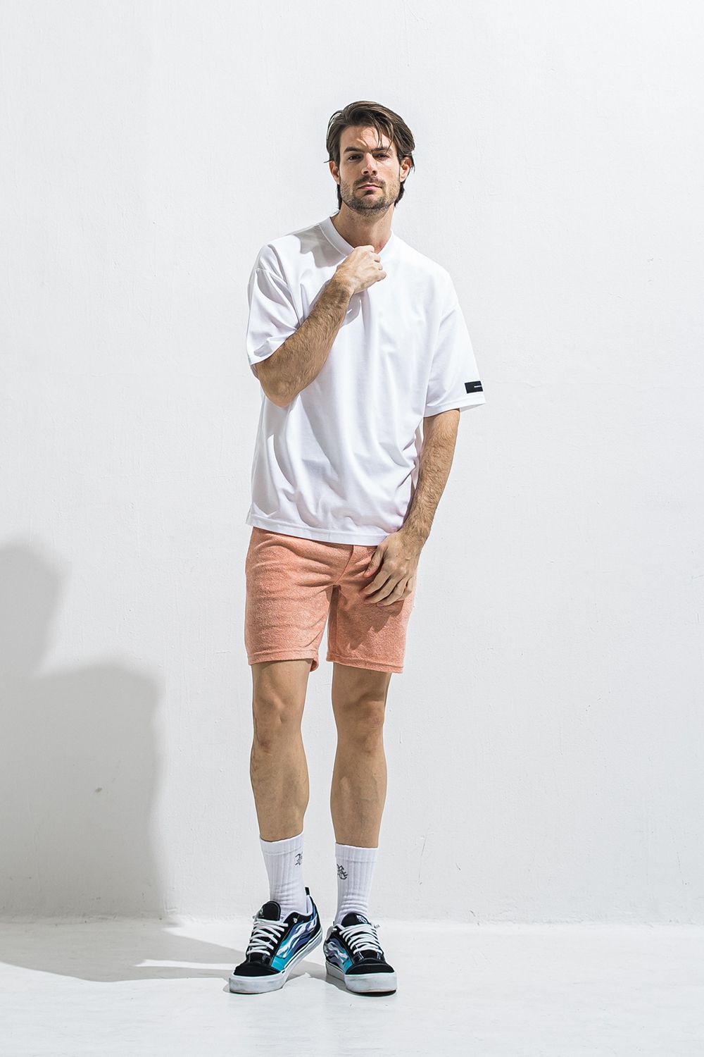 REV MESH OVER TEE / リバーシブル メッシュ オーバーサイズ Tシャツ