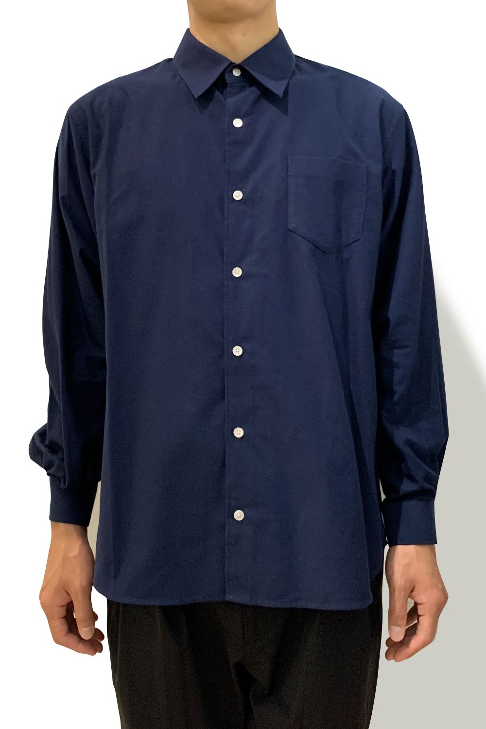 [Milok] - SMOOTH TWILL COTTON THE SHIRT / スムース ツイル