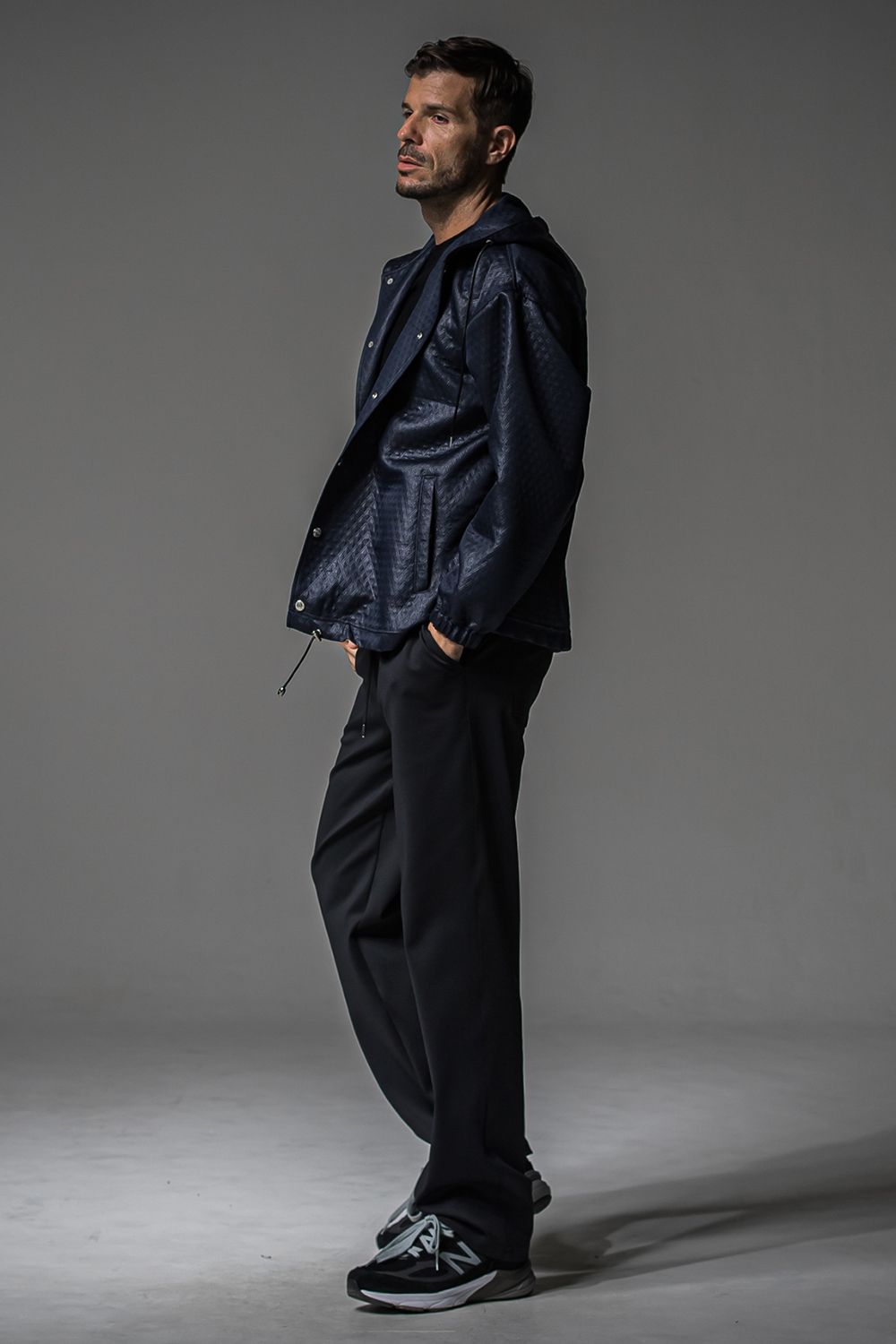 CHRIS EASY WIDE TUCK PANTS / クリス イージーワイドタックパンツ