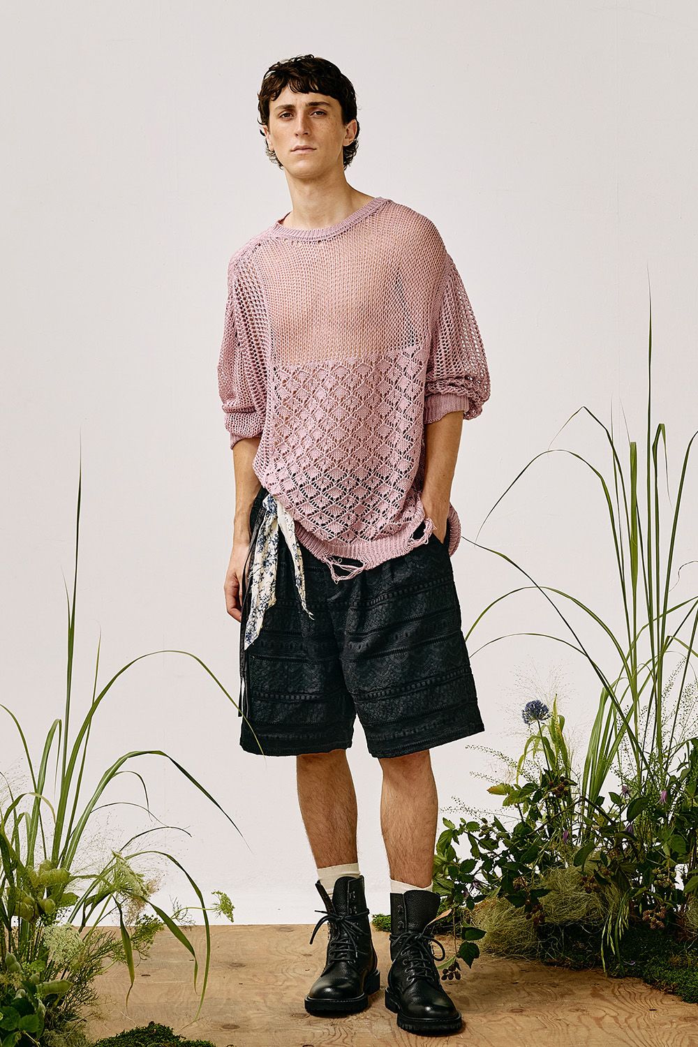Mogol fabric short PT / モール ファブリック ショート パンツ