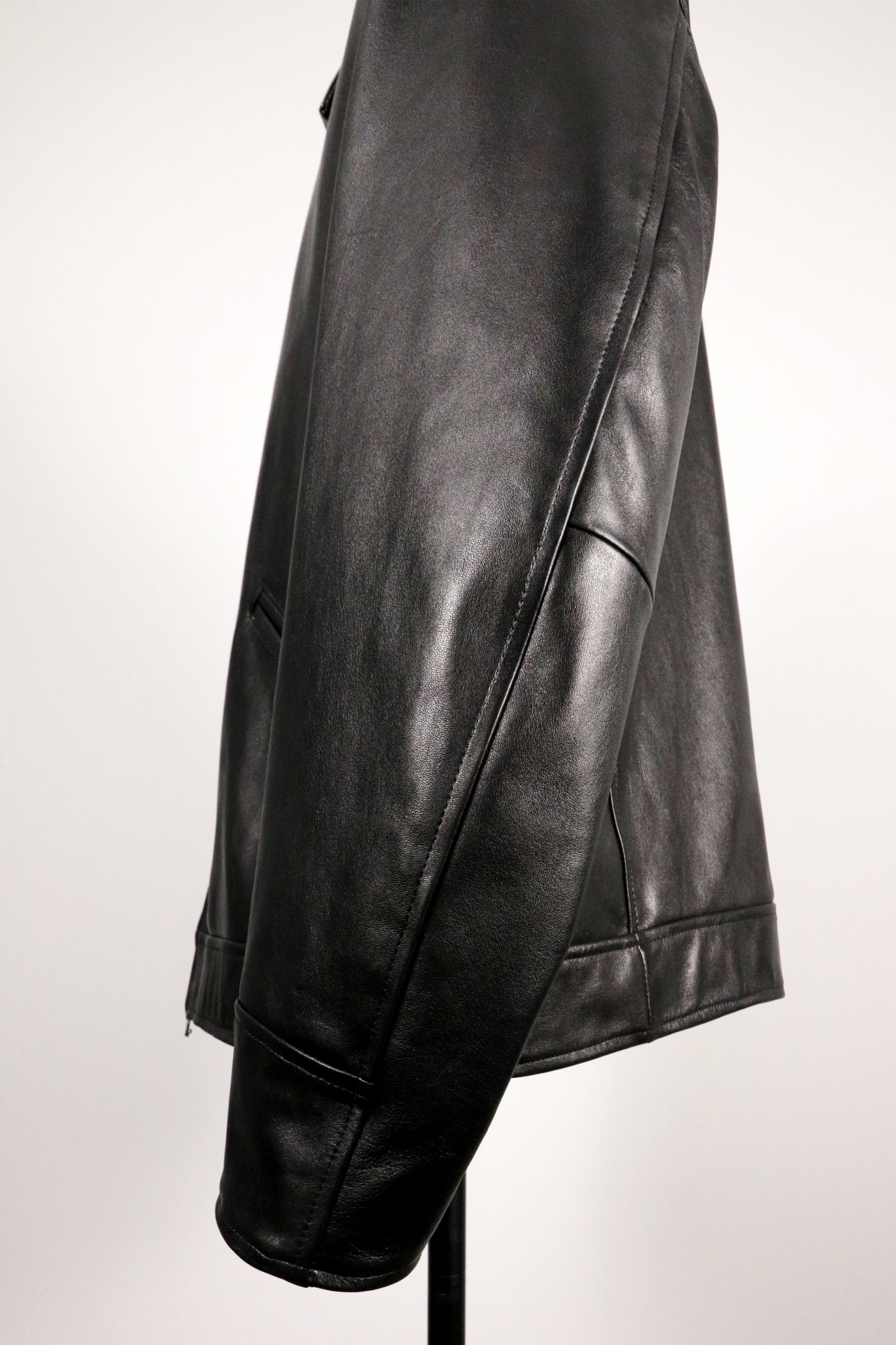 marka - SHEEP LEATHER RIDERS JACKET / シープ レザー