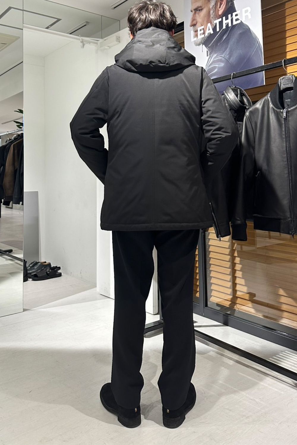 WRAP SHORT DOWN  / ラップ ショート ダウンコート
