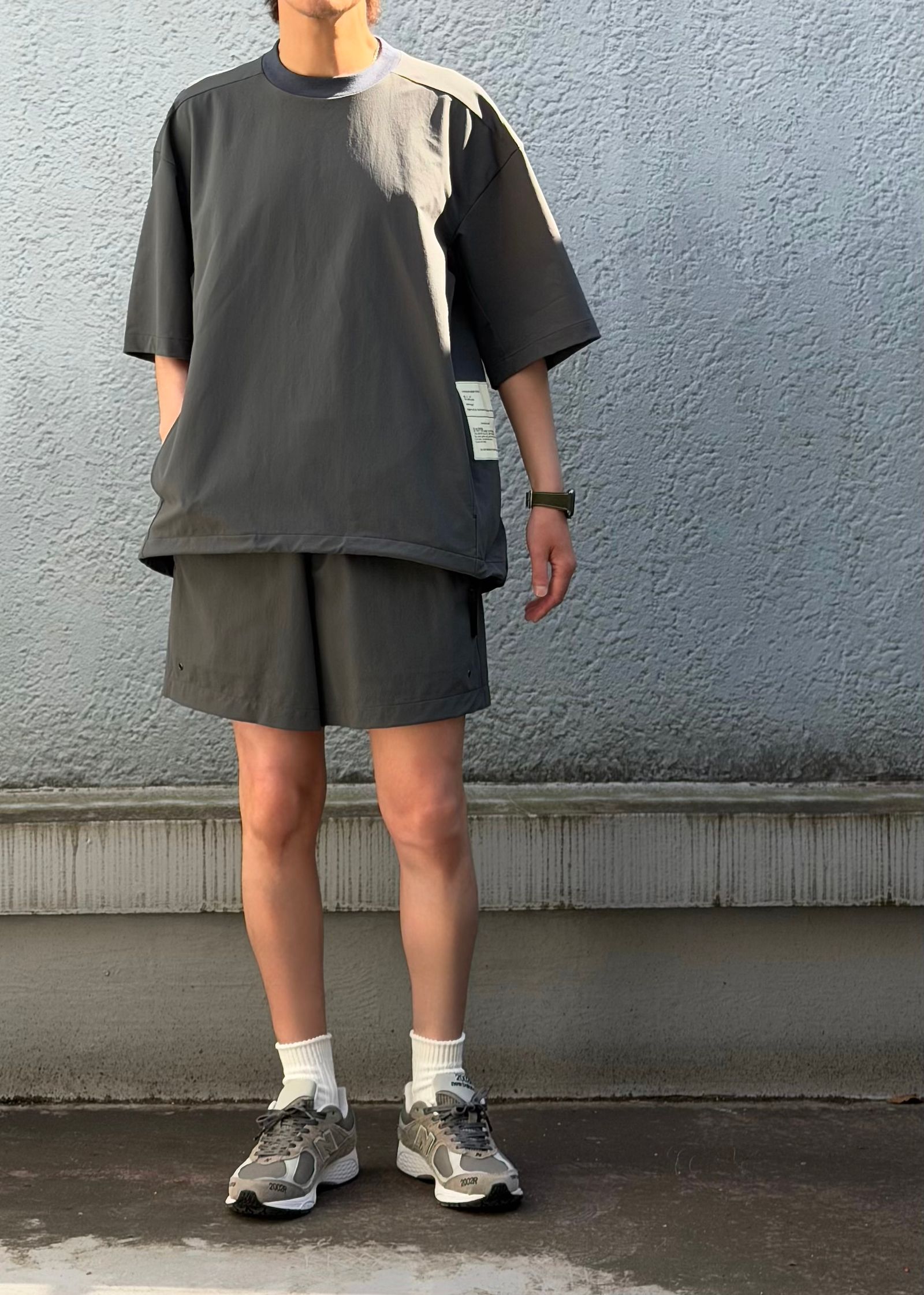 【N.HOOLYWOOOD TPES】DRAWSTRING SHIRT / PANELED T-SHIRT / HALF PANTS