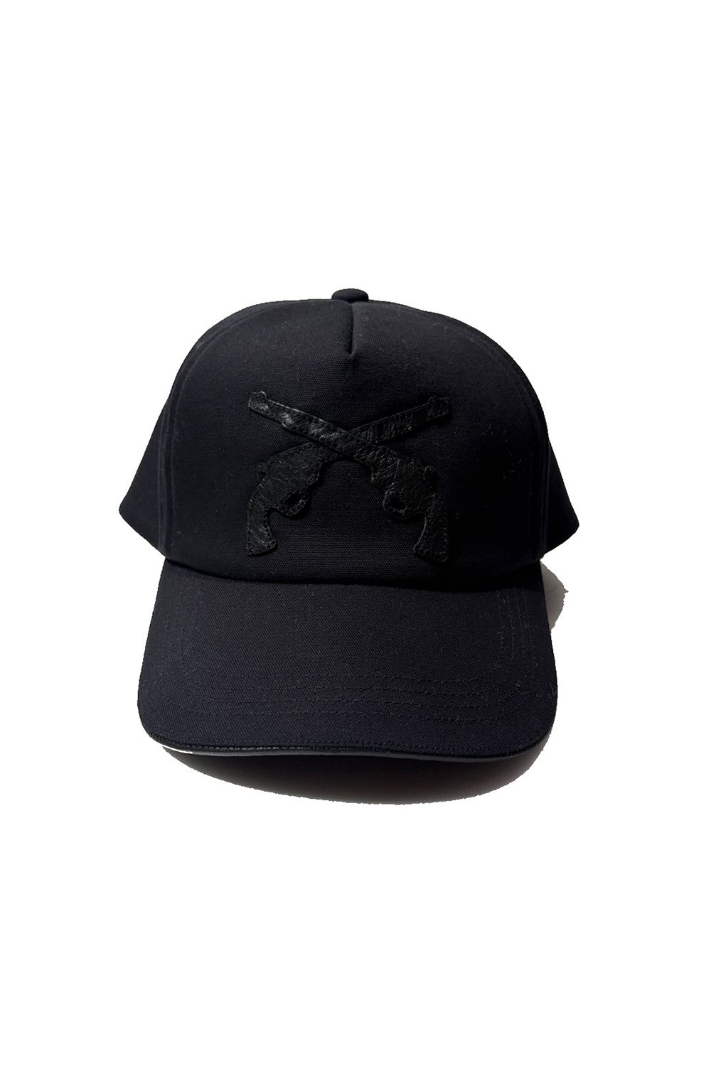 CROSSGUN LEATER CAP / クロスガン レザー キャップ