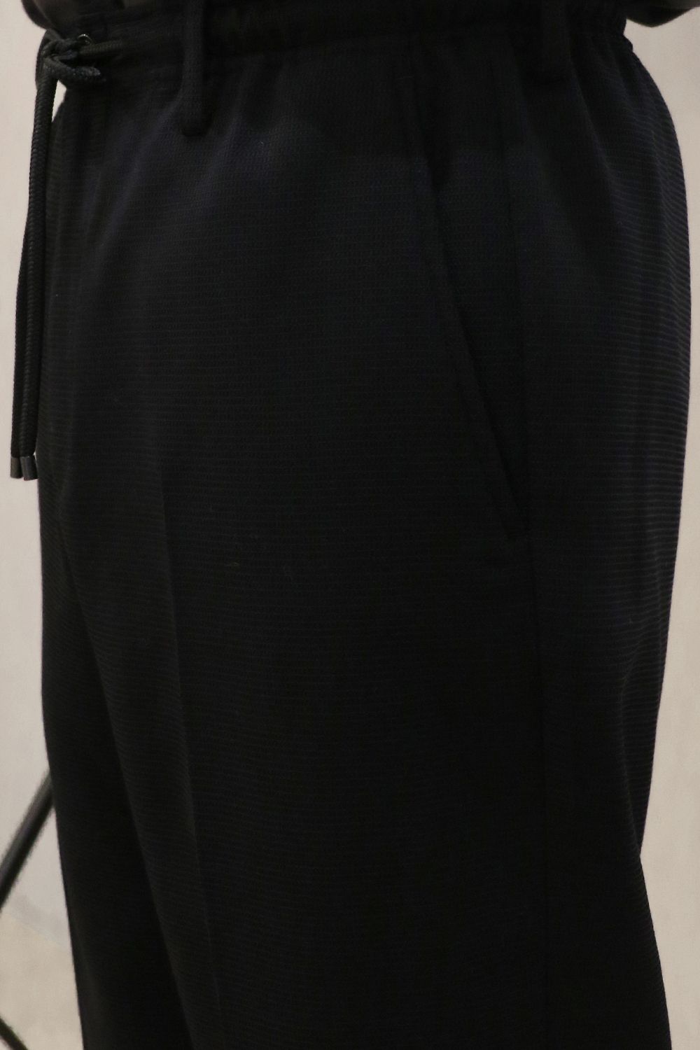 MARKAWARE - ORGANIC WOOL HONEYCOMB COMFORT FIT EASY TROUSERS