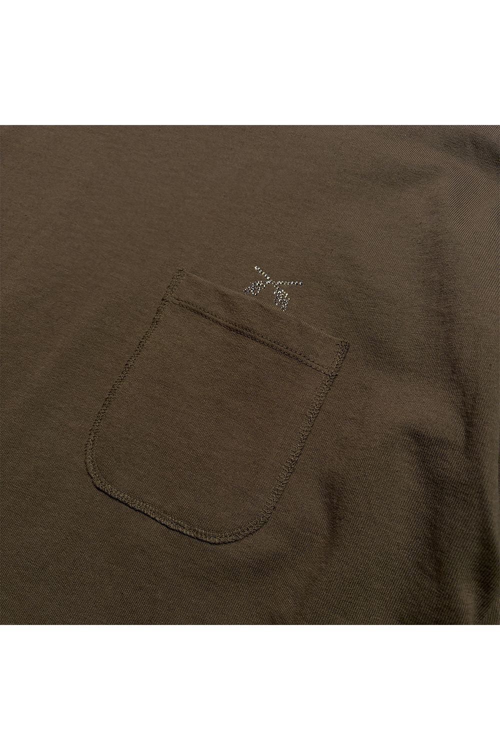 POCKET L/S T CRY / クロスガン クリスタル ポケット ロングスリーブ Tシャツ