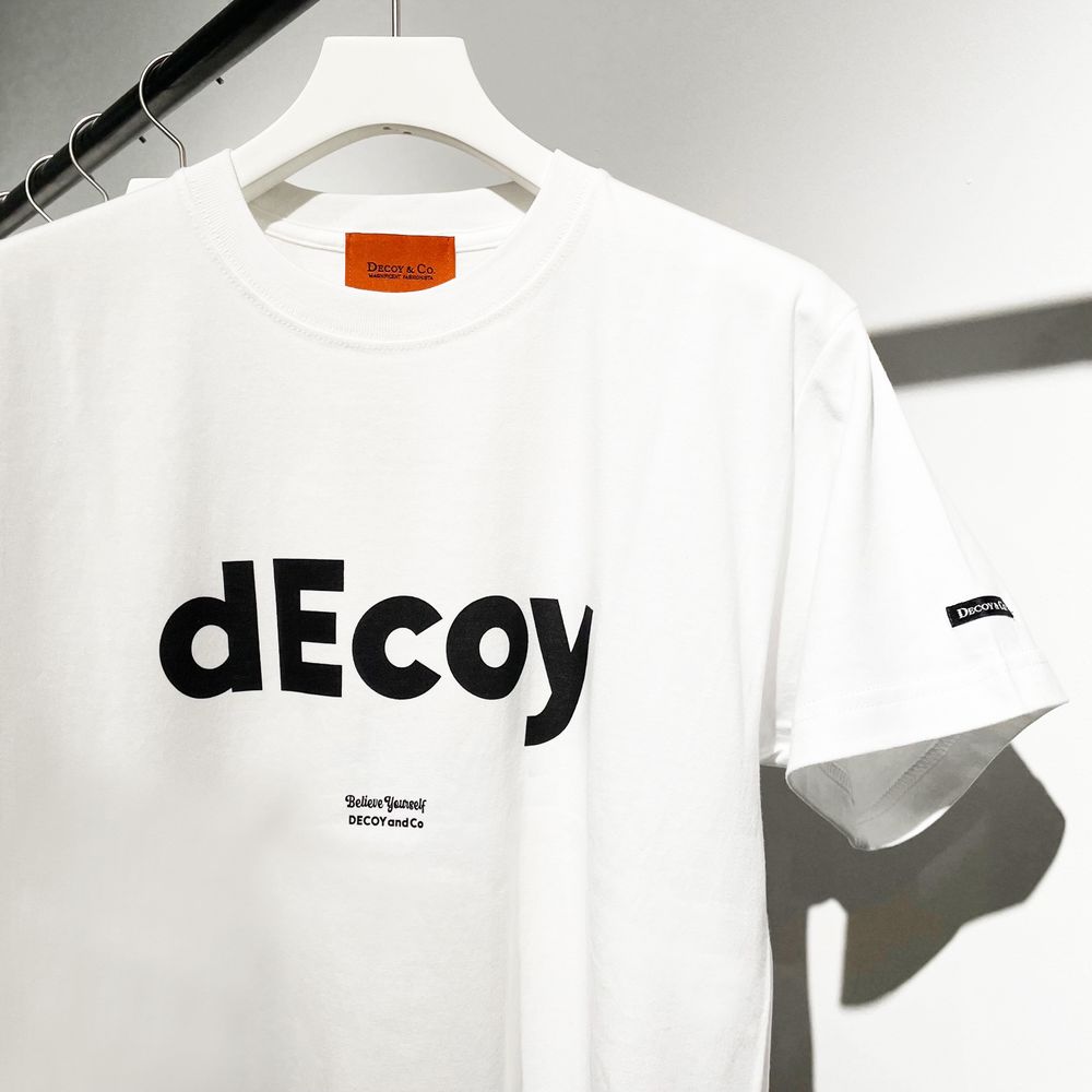 DECOY&CO.より程よいルーズ感、柔らかく着心地の良いベーシックに使えるＴシャツが多数入荷しました！