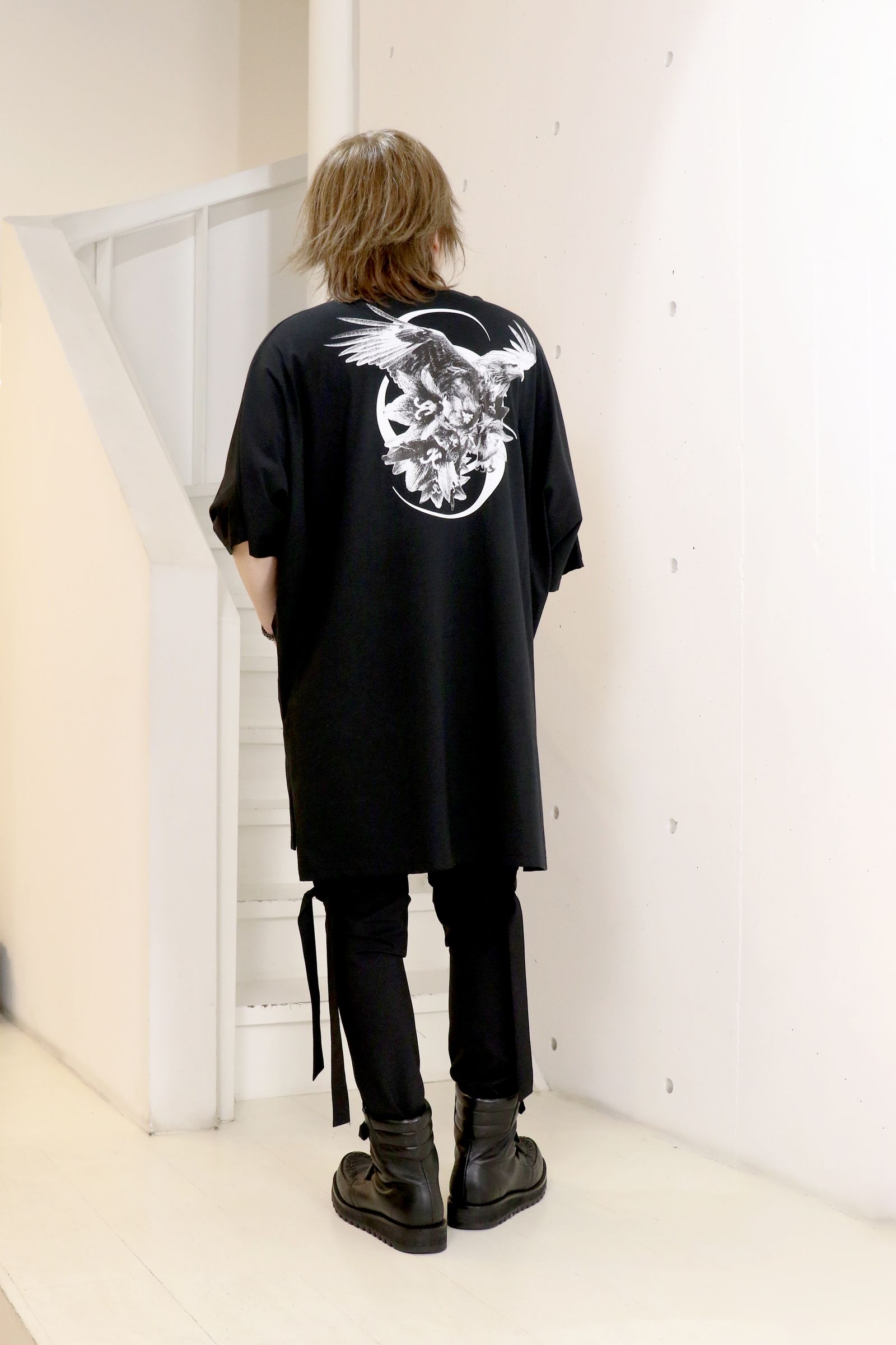 Boat Neck Dolman T-Shirt / ドルマンスリーブ ボートネック Tシャツ