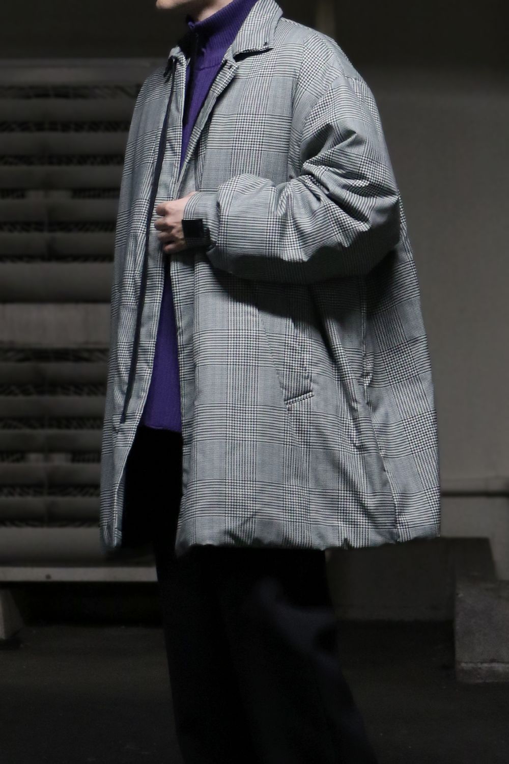 N.HOOLYWOOD COMPILE BALMACAAN COAT / エヌハリウッド コンパイル バルマカン コート