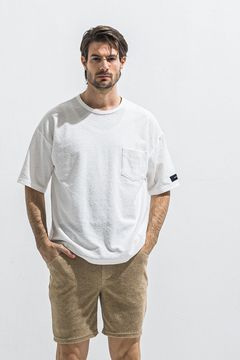 PILE OVER TEE / パイル オーバーサイズ ポケットTシャツ