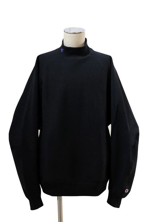 N.HOOLYWOOD×CHAMPION MOCK NECK SWEAT SHIRT / エヌハリウッド × チャンピオン モックネック スウェット シャツ
