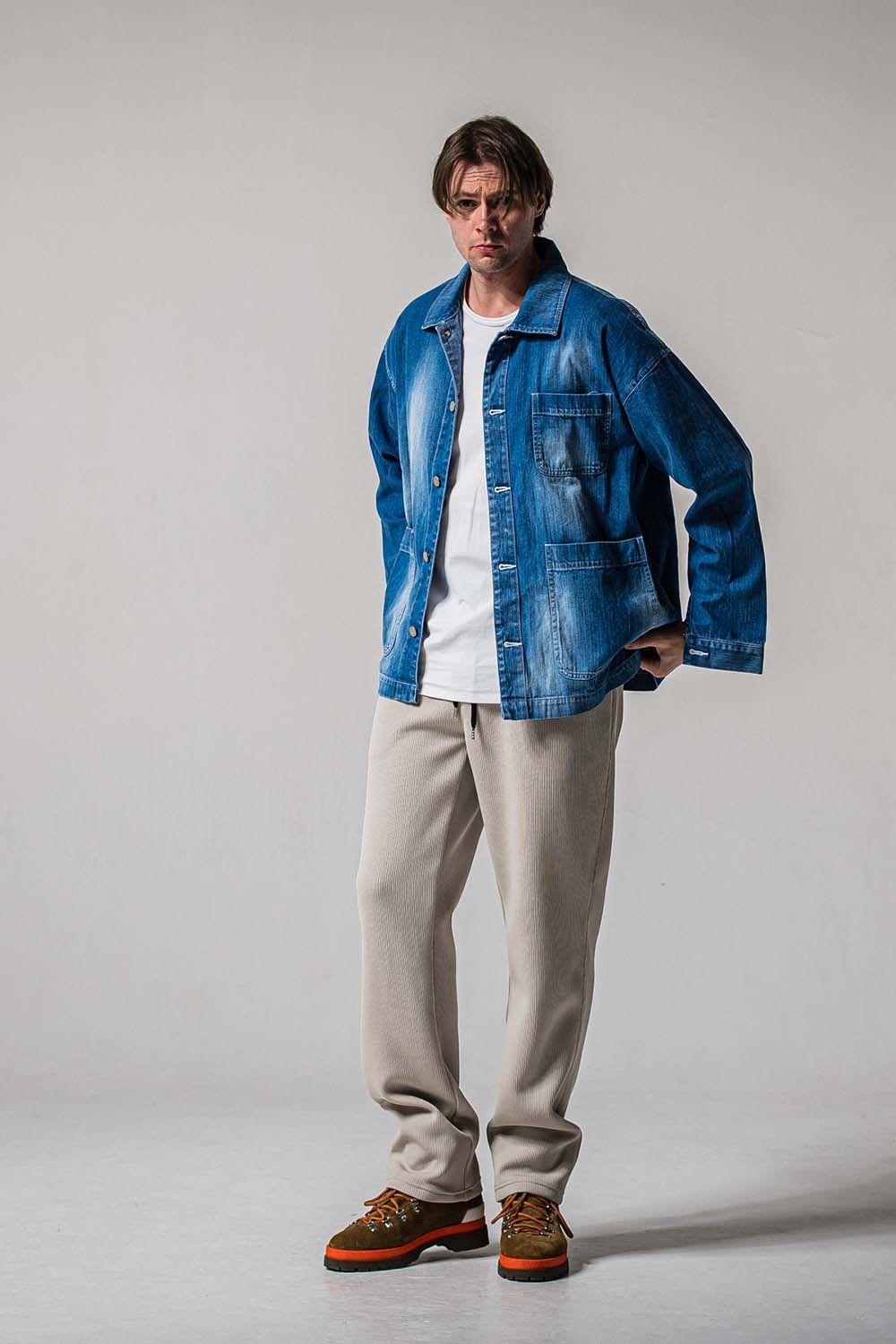 AZE WIDE TUCK PANTS / 畔編み ワイド タックパンツ