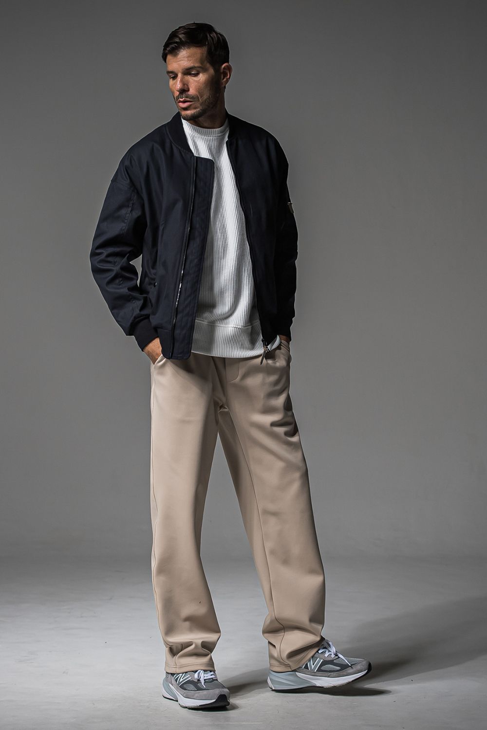 CHRIS EASY WIDE TUCK PANTS / クリス イージーワイドタックパンツ