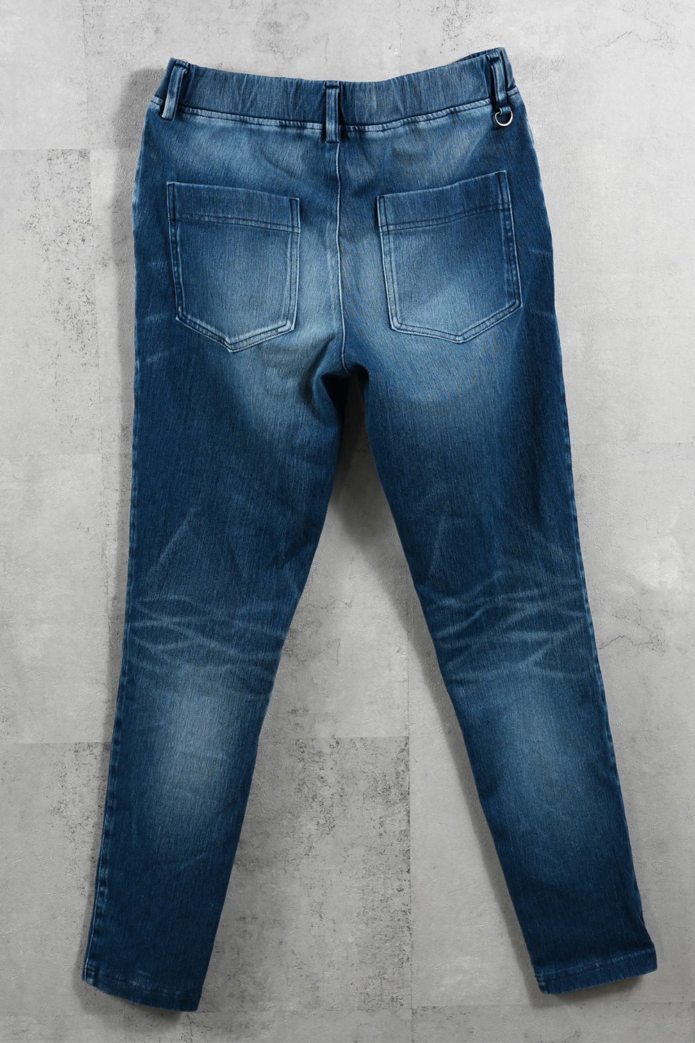 DENIM JERSEY CHRIS EASY TUCK PT / デニム ジャージ クリス イージー タック パンツ