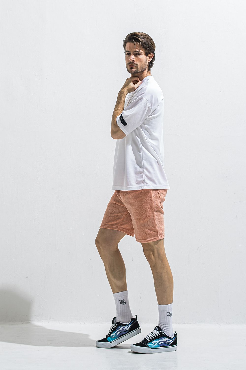 REV MESH OVER TEE / リバーシブル メッシュ オーバーサイズ Tシャツ