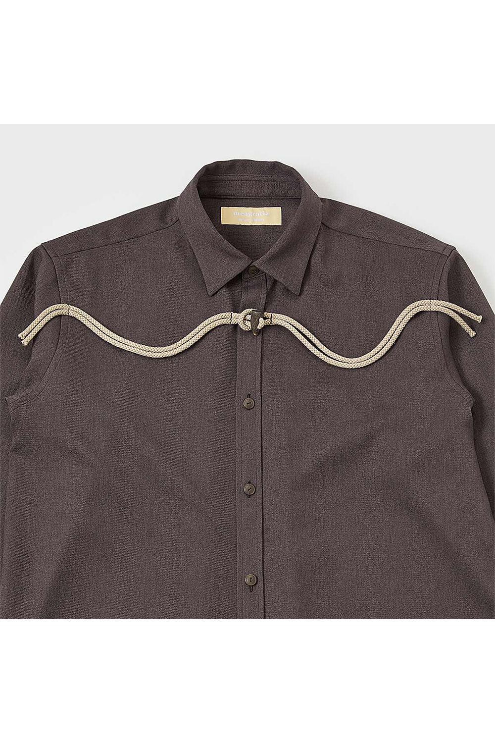 Toggle button shirt / トグル ボタン シャツ