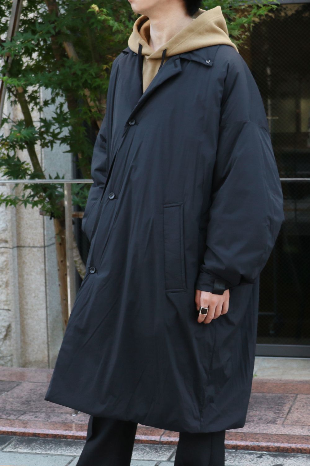 n.hoolywood undercover balmacaan coat 38 - ステンカラーコート