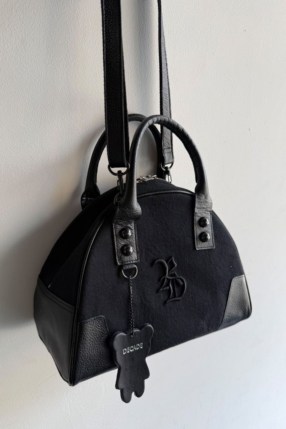 DENIM MINI BOSTON BAG / DECADE コラボ デニム ミニボストン バッグ