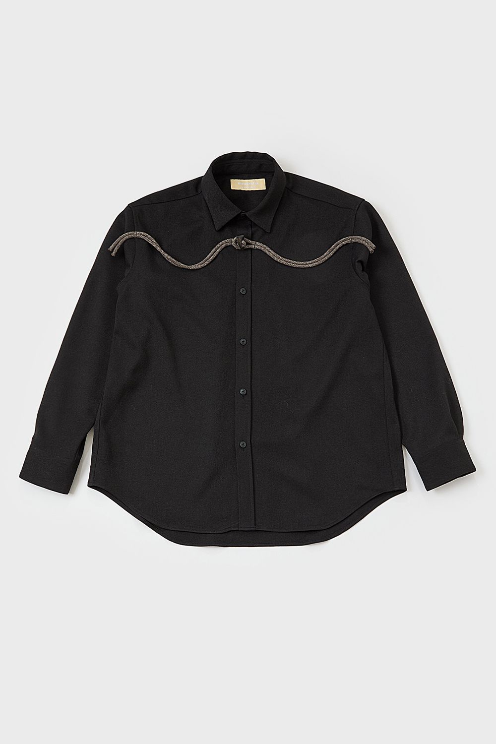 Toggle button shirt / トグル ボタン シャツ