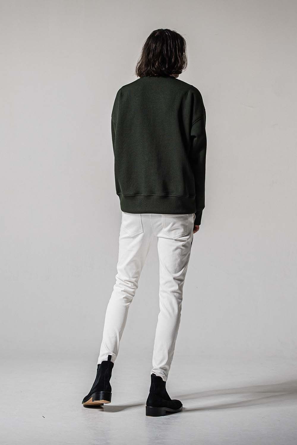 EX DENIM JERSEY EDGE PT / デニム ジャージ エッジ ラインパンツ