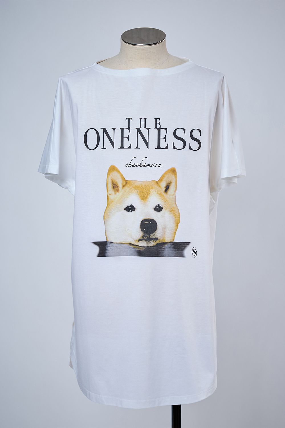 Organic Cotton French Sleeve T / Super Givers × THE ONENESS  犬猫保護活動チャリティー フレンチスリーブ Tシャツ