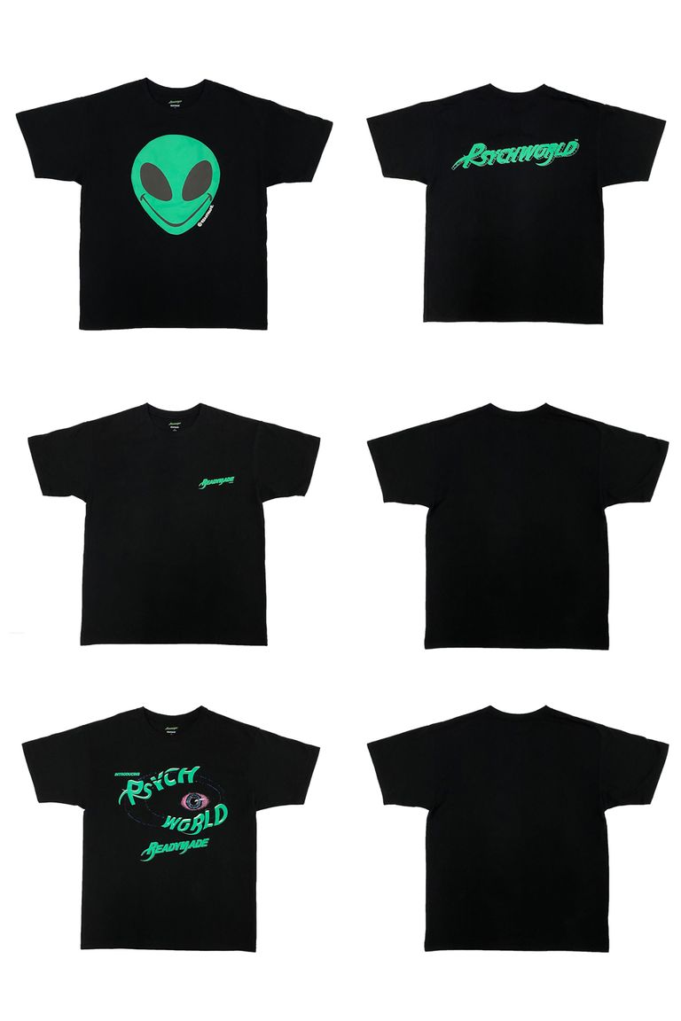 READYMADE - READYMADE × PSYCHWORLD 3PACK TEE / レディメイド × サイコワールド スリー パック