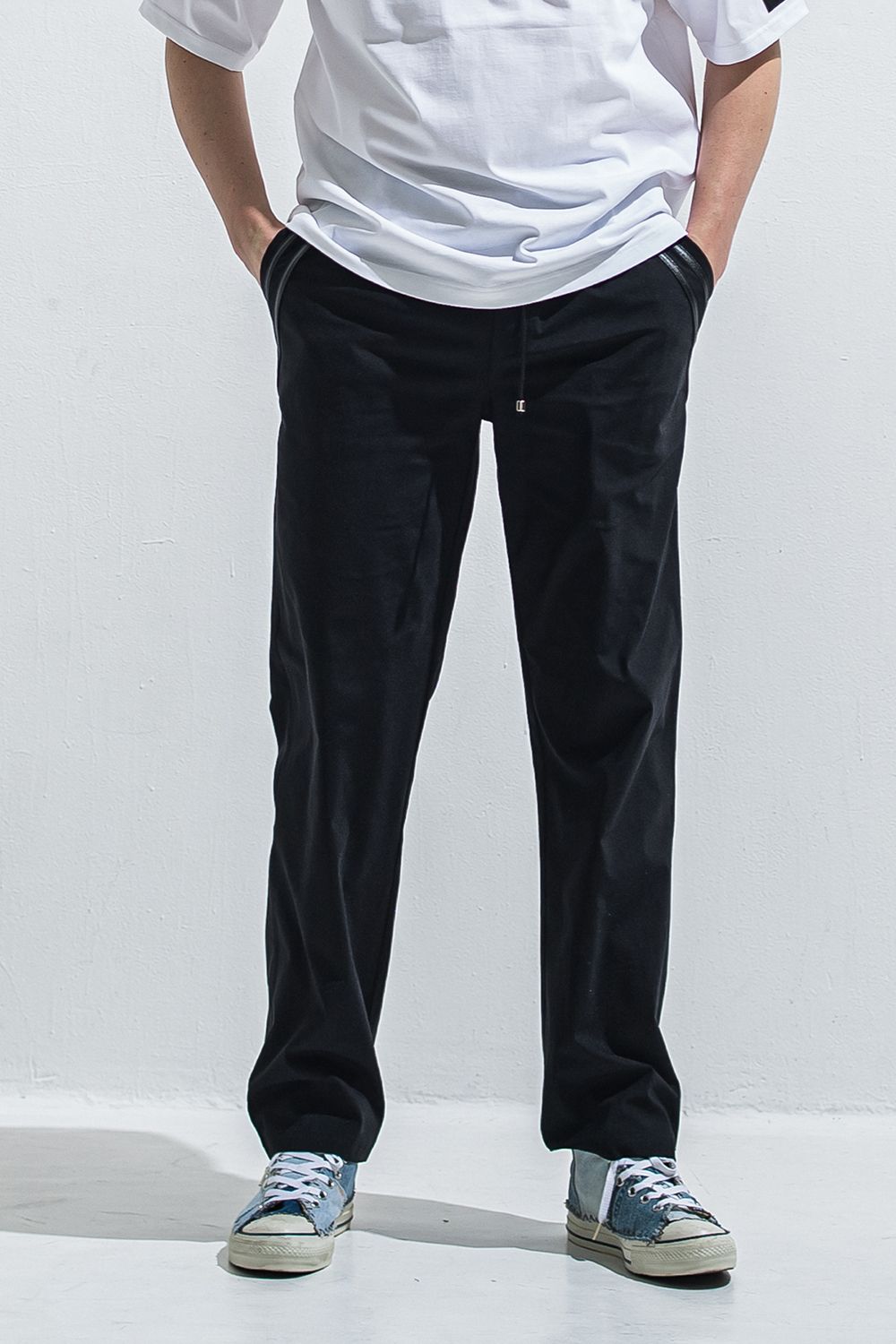 EDGE NYLON SEMI WIDE PT / エッジ ナイロン セミワイドパンツ