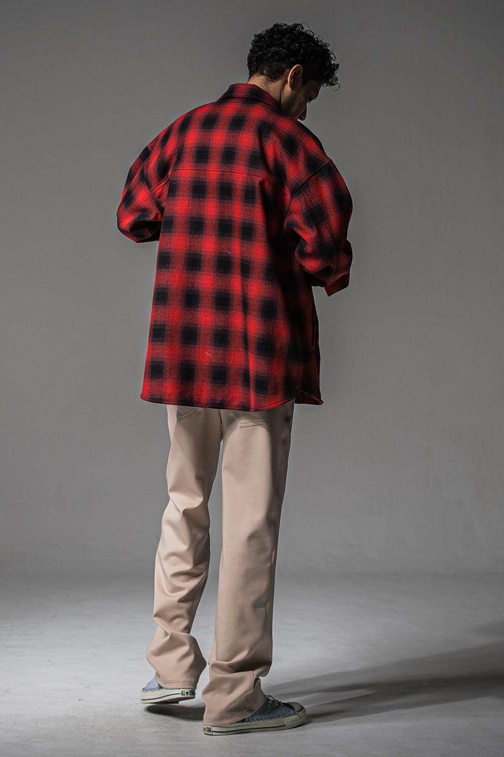 CHRIS EASY WIDE TUCK PANTS / クリス イージーワイドタックパンツ