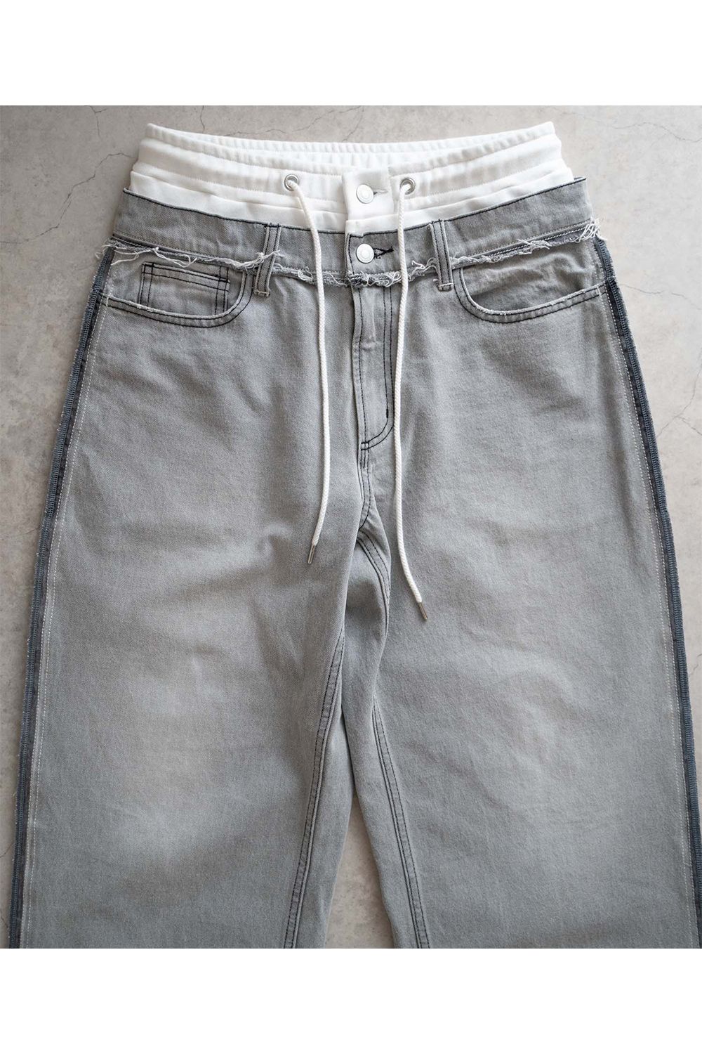 LAYERED BUGGY PANTS / レイヤードバギーパンツ