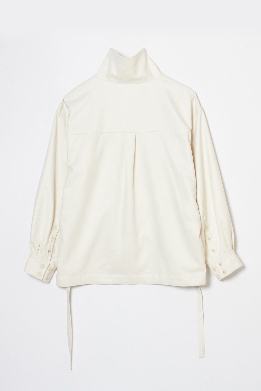 Eco suede shirt BL  / エコ スエード シャツ ブルゾン