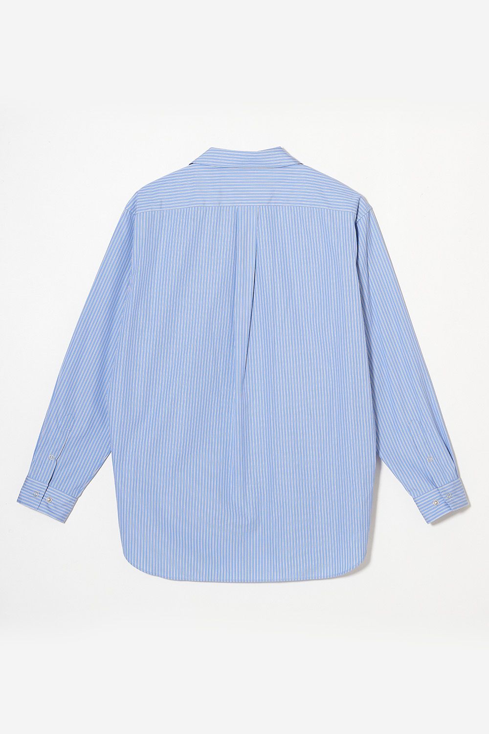 Stripe zip-up 2way shirt  / ストライプ ジップアップ 2ウェイ シャツ