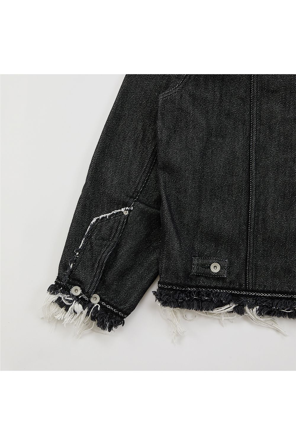 Lace tape denim BL / レース テープ デニム ブルゾン