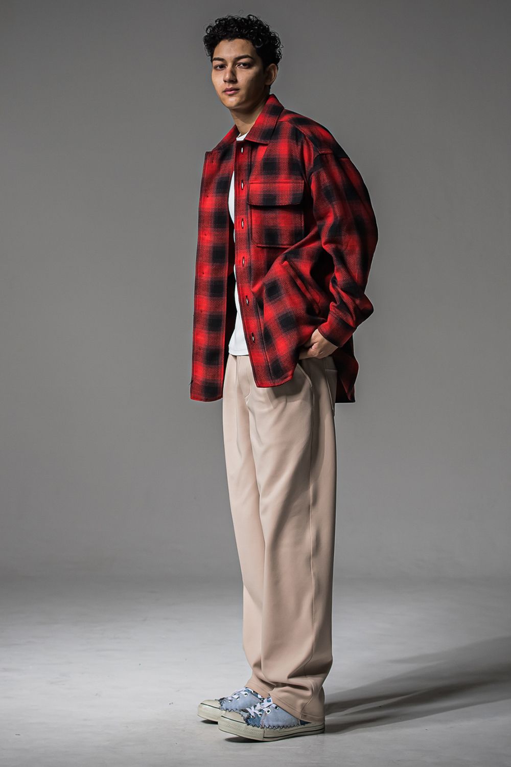 CHECK CPO SHIRTS JK  / チェック CPOシャツジャケット