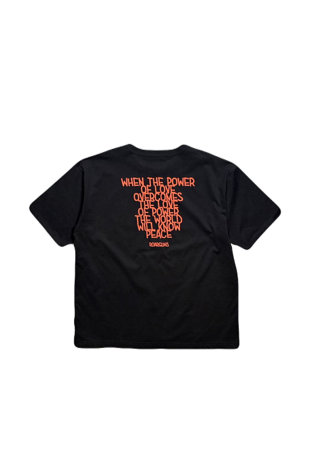 ORG/CO S/TEE MESS/SW / オーガニックコットン ショートスリーブ Tシャツ / メッセージプリント スワロフスキー