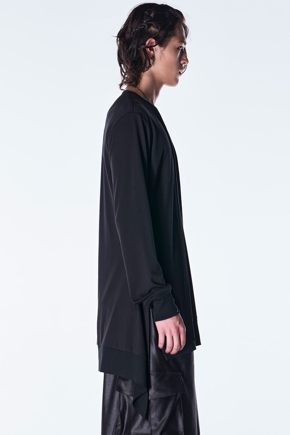 BEA TENJIKU Piping Flare T-shirt / ベア天竺 パイピング フレア Tシャツ