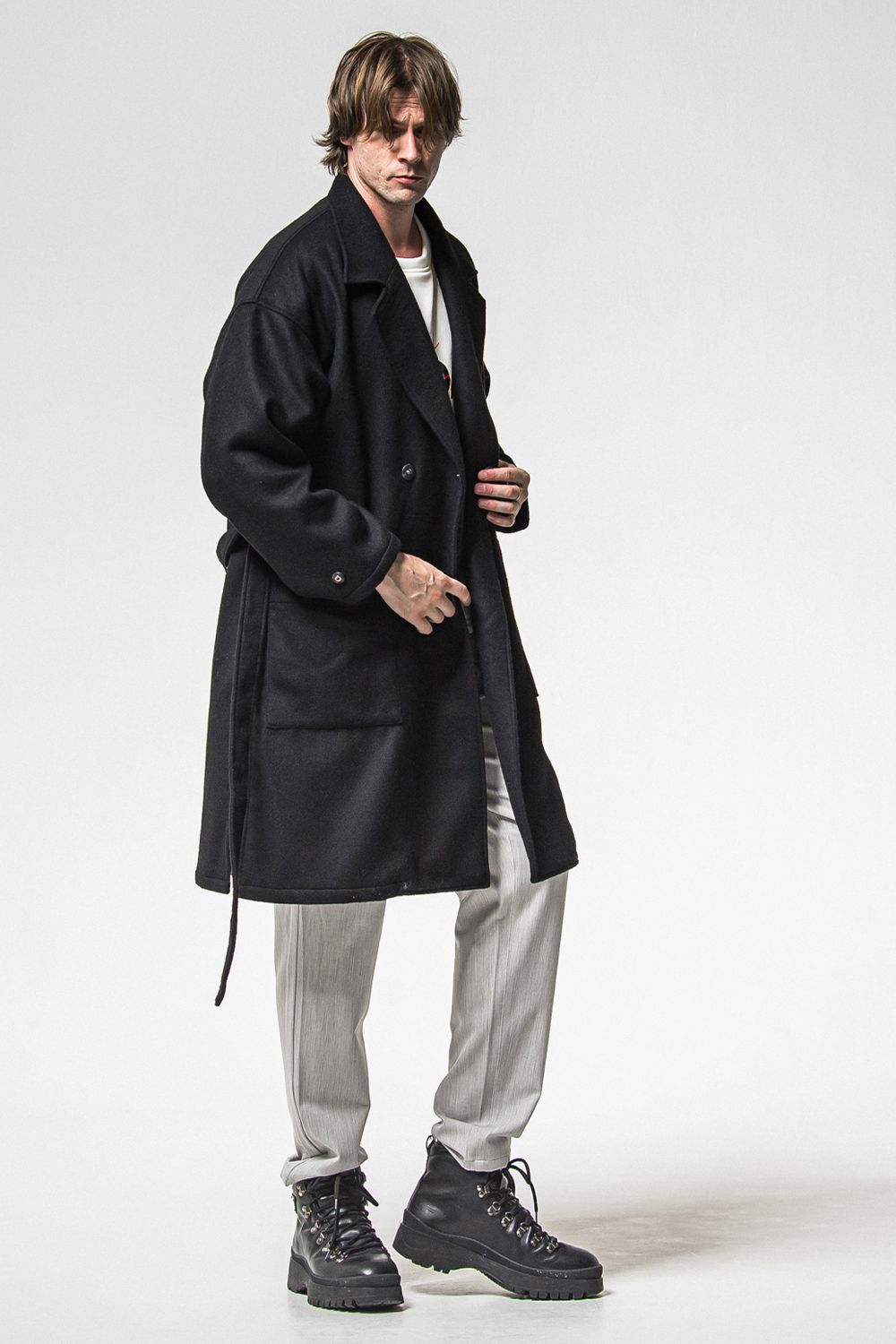 FRIDAY OLD LOGO VELOURS FLEECE TRINER / FRIDAYコラボ オールドロゴ 裏ベロアフリーストレーナー