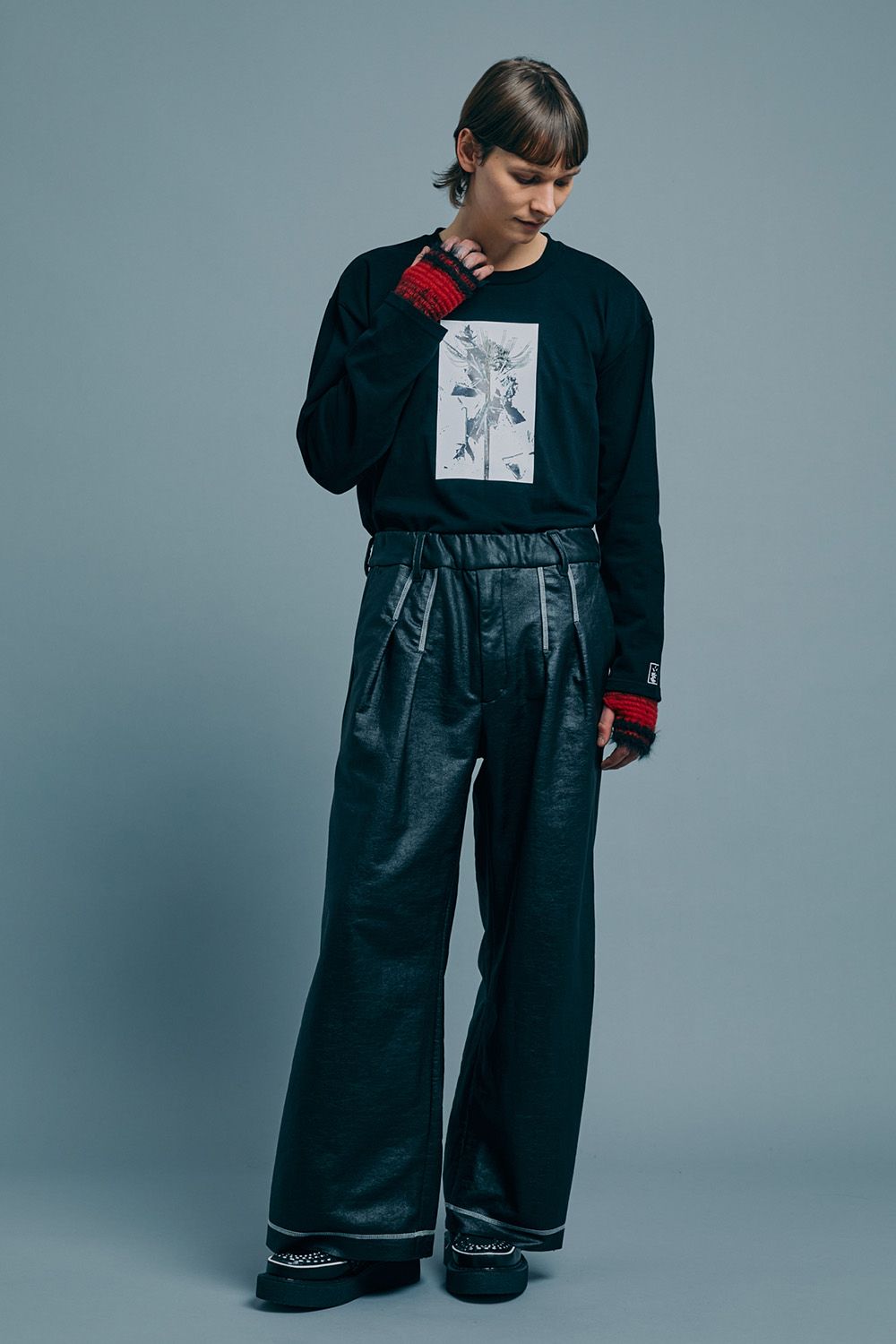 Print L/S Tee / プリント ロングスリーブ Tシャツ