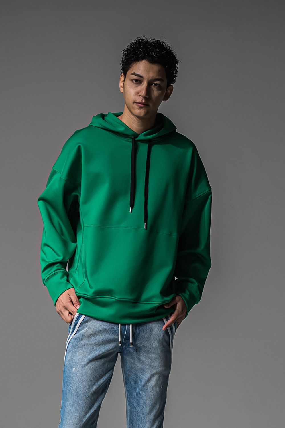 BACK ID LOOSE HOODIE / バックロゴ ルーズフーディー