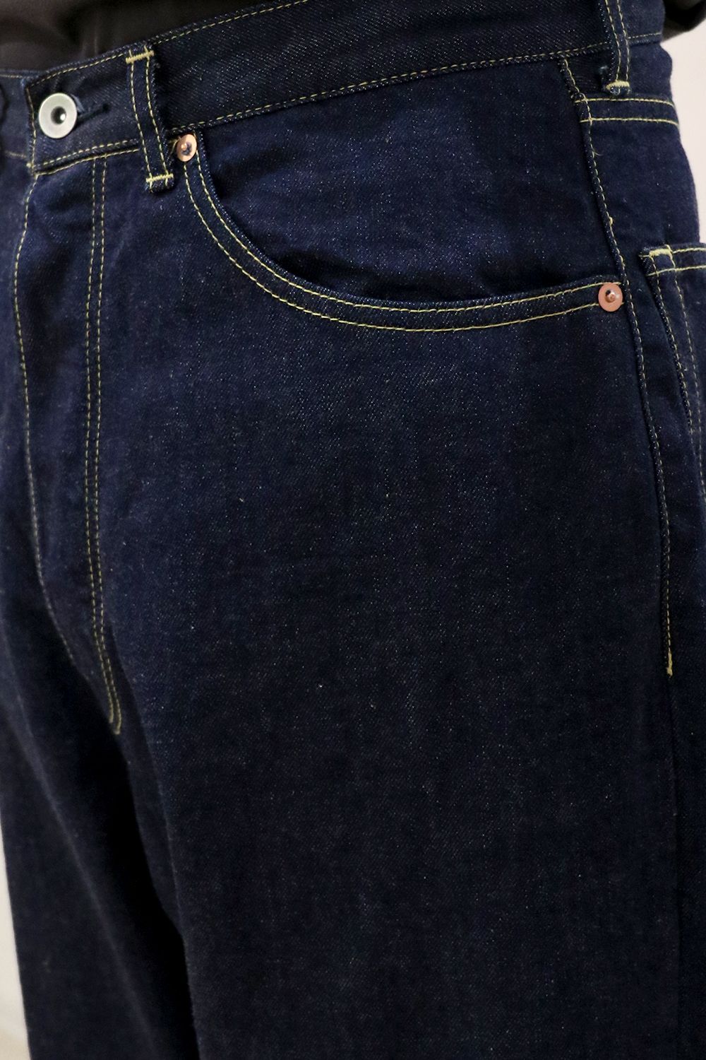 ORGANIC COTTON 12oz DENIM COCOON FIT JEANS / オーガニックコットン コクーン フィット デニム