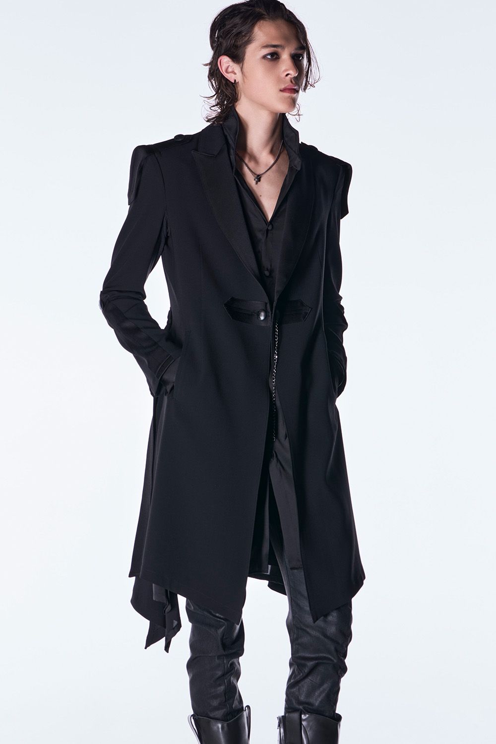 Back Satin Goth Jacket II / バックサテン ゴス ジャケット II