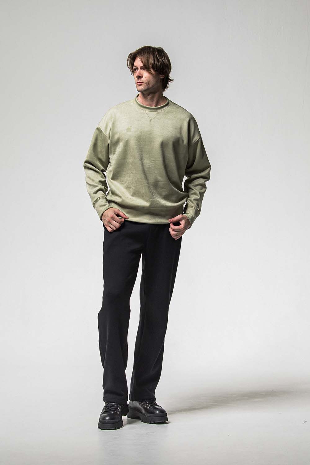 SUEDE DROP TRINER / スウェード ドロップ トレーナー