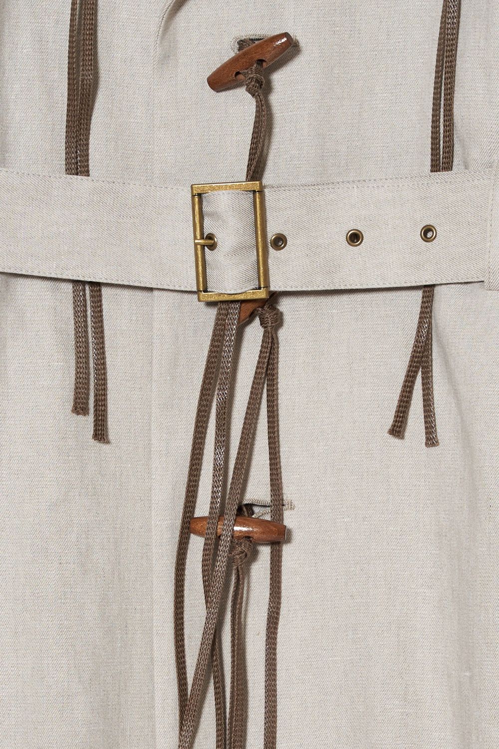 Linen toggle coat / リネン トグル コート