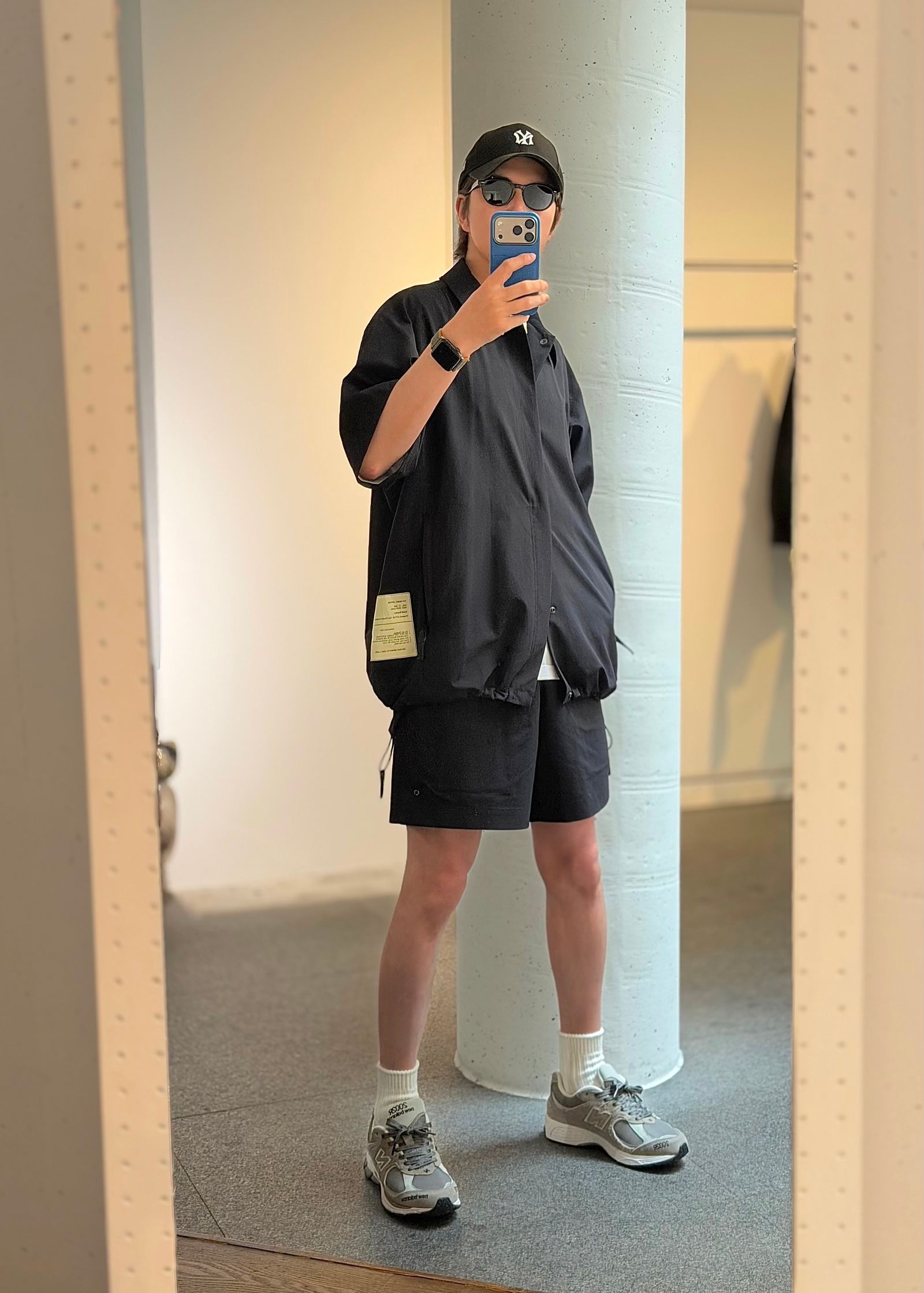 【N.HOOLYWOOOD TPES】DRAWSTRING SHIRT / PANELED T-SHIRT / HALF PANTS