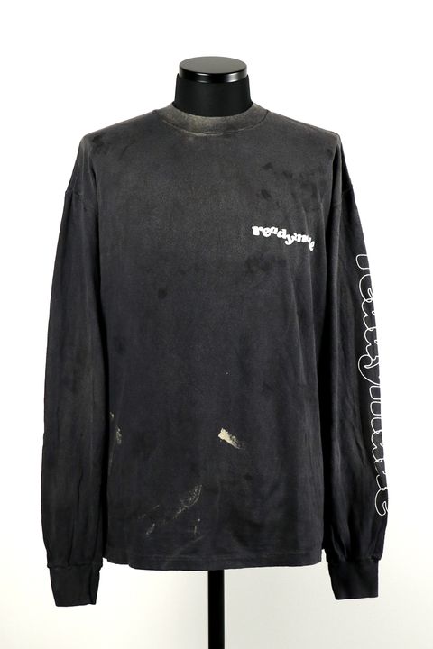 LS T-SHIRT DESTRUCTION / ロングスリーブTシャツ ディストラクション