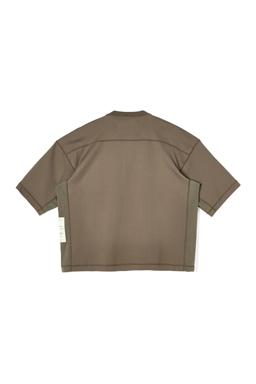 N.HOOLYWOOD TEST PRODUCT EXCHANGE SERVICE PANELED T-SHIRT / エヌハリウッド テストプロダクトエクスチェンジサービス パネル Tシャツ