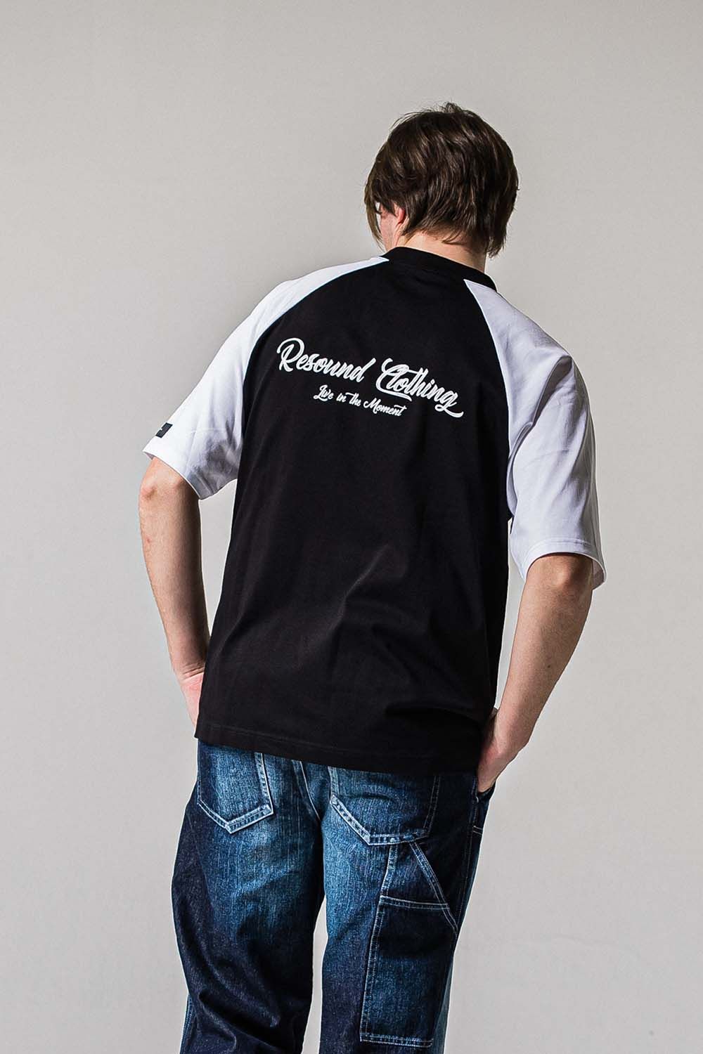 BACK RC RAGLAN OVER TEE / バックロゴ ラグラン オーバー Tシャツ