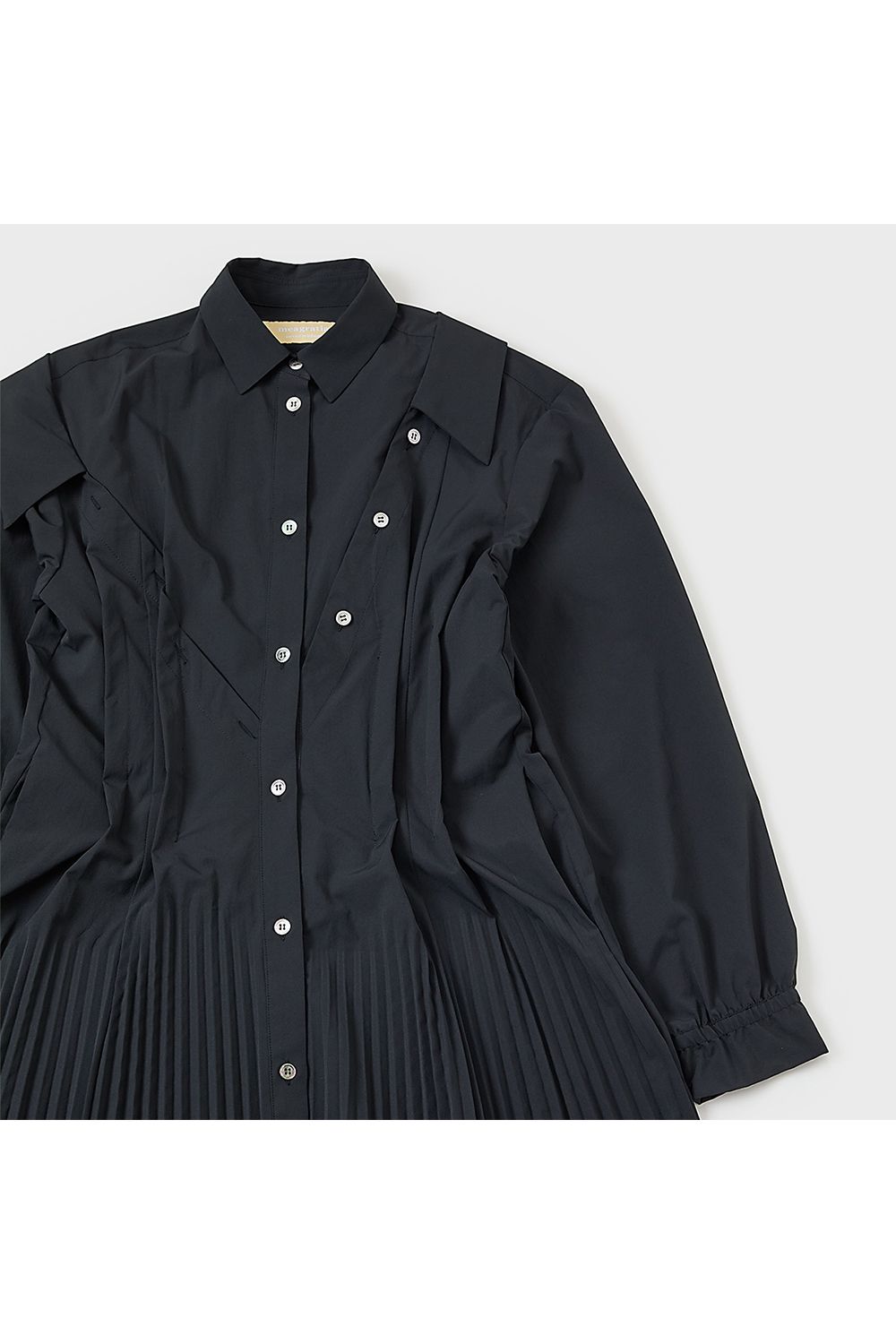 Layered pleats dress / レイヤード プリーツ ドレス