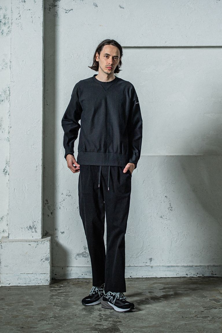 RESOUND CLOTHING - EX DENIM JERSEY WIDE PT / EXデニムジャージ 