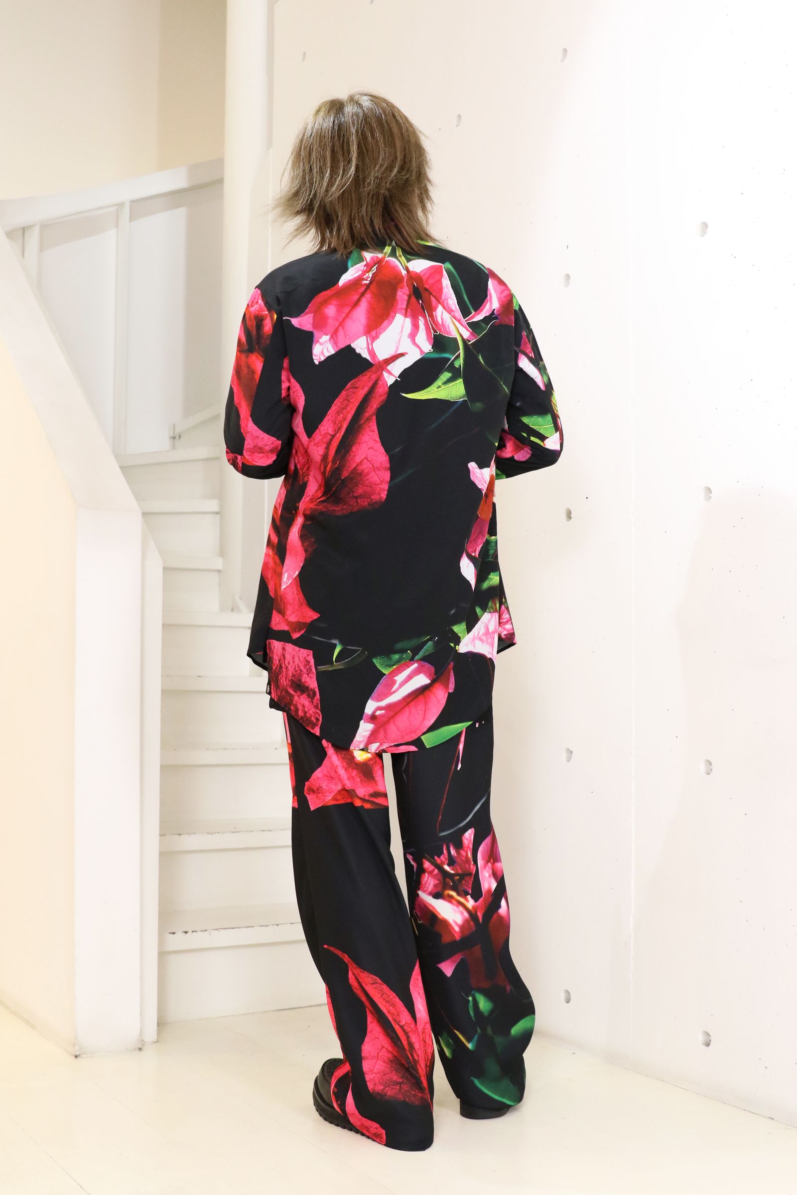 Eco Decine Bougainvillia Shirt / ブーゲンビリア シャツ