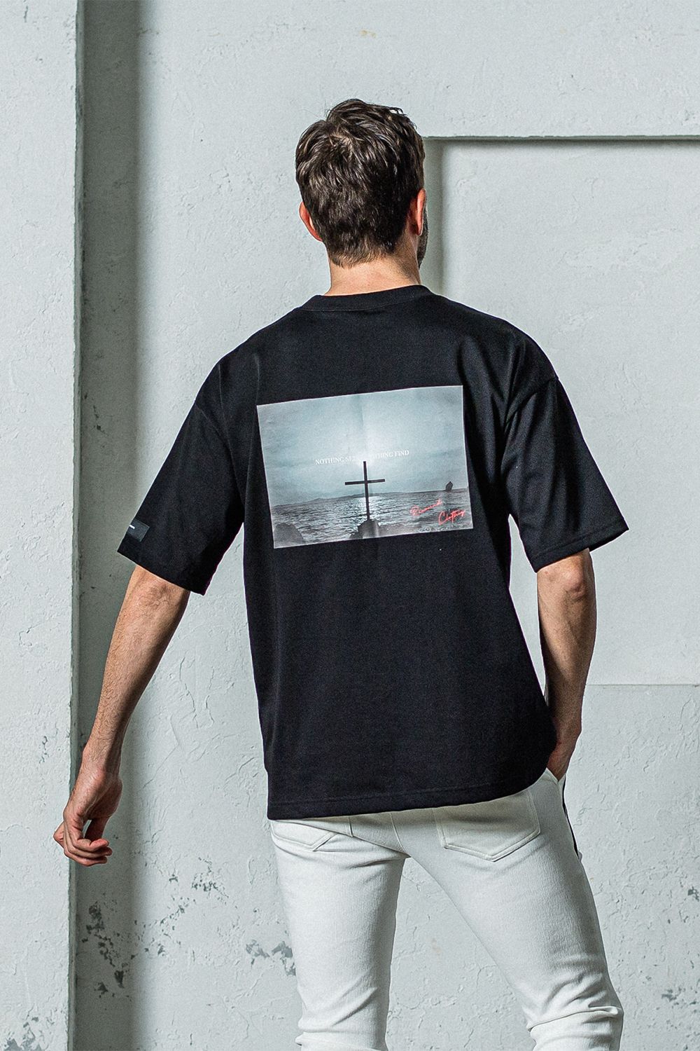 BACK PHOTO OVER TEE / バックフォト オーバー Tシャツ